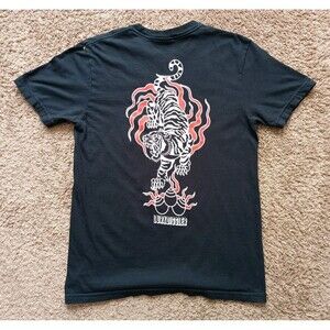 Tattoo Shop Tiger T-Shirt Men's Small Black Short Sleeve